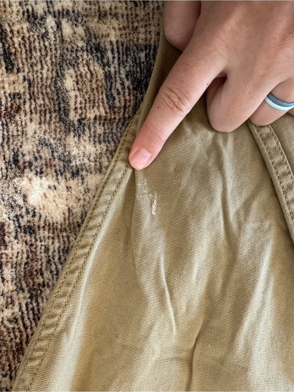 Carhartt Relaxed Fit Khaki/Tan Work Chinos